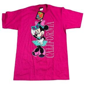 Mickey Unlimited Velva Sheen Disney Minnie Mouse Med California New Old Stock‎